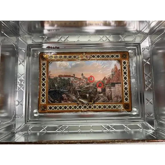 Lebkuchen-Schmidt Tin with Calendar Made In Germany 2011 - Picture 2 of 7